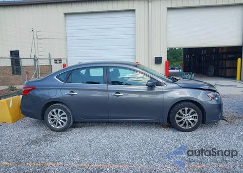 2019 Nissan Sentra Sv из США, поврежденный, VIN 3N1AB7AP1KY452490